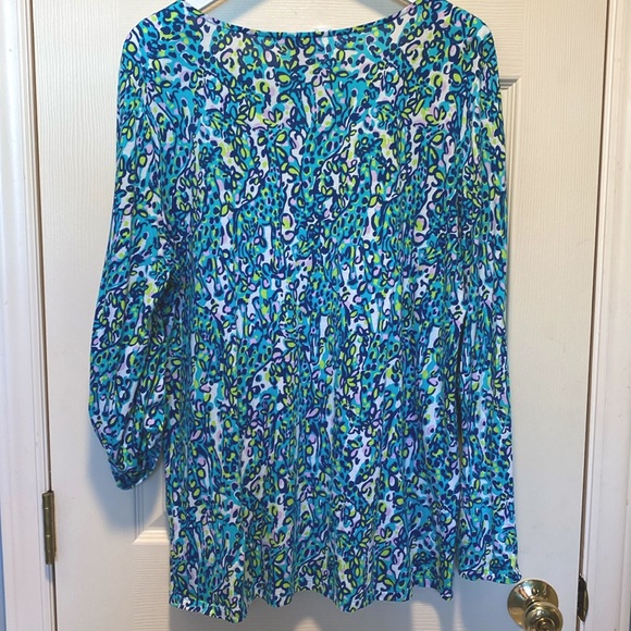 Lilly Pulitzer Braylen Top EUC - Picture 3 of 6